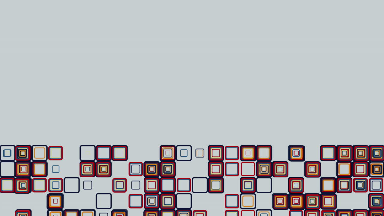 抽象的な幾何学的な正方形のパターン