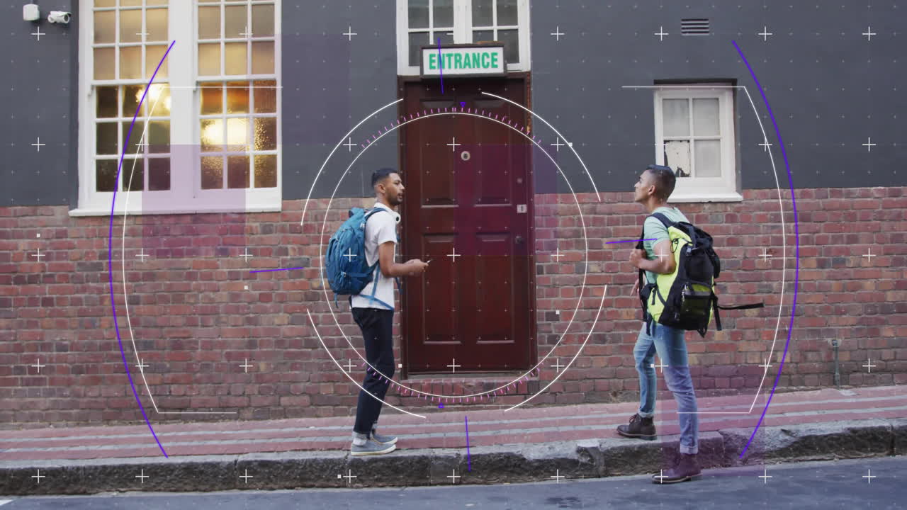 Animation of financial data processing over diverse schoolchildren