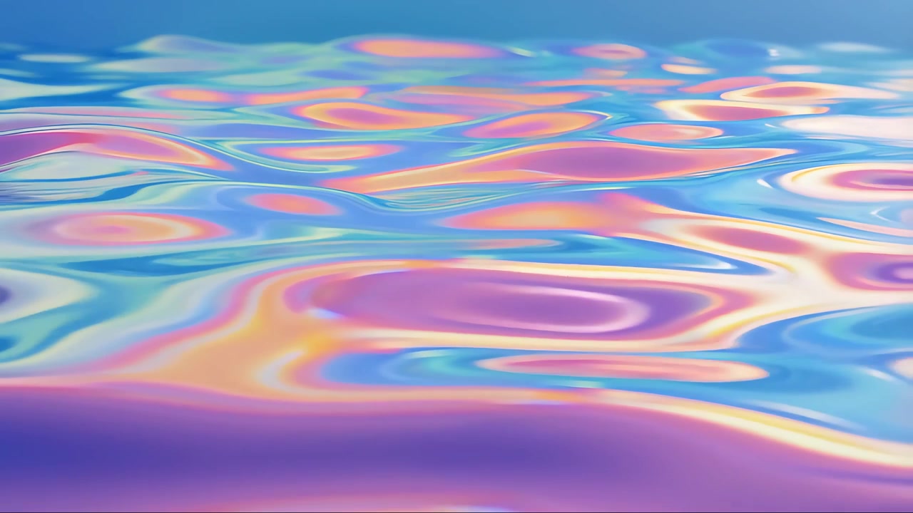 Abstract Fluid Motion Background 4K