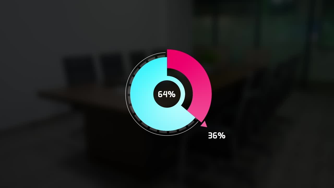 Multiple Round Chart - Infographics Video Template