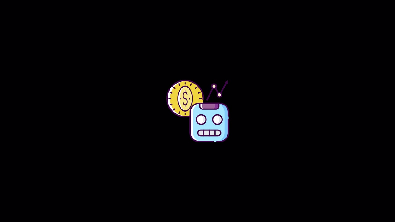Trading bot Icon animation