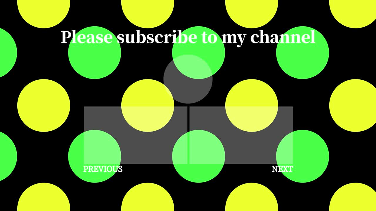 Dot moves end card ending screen motion graphics