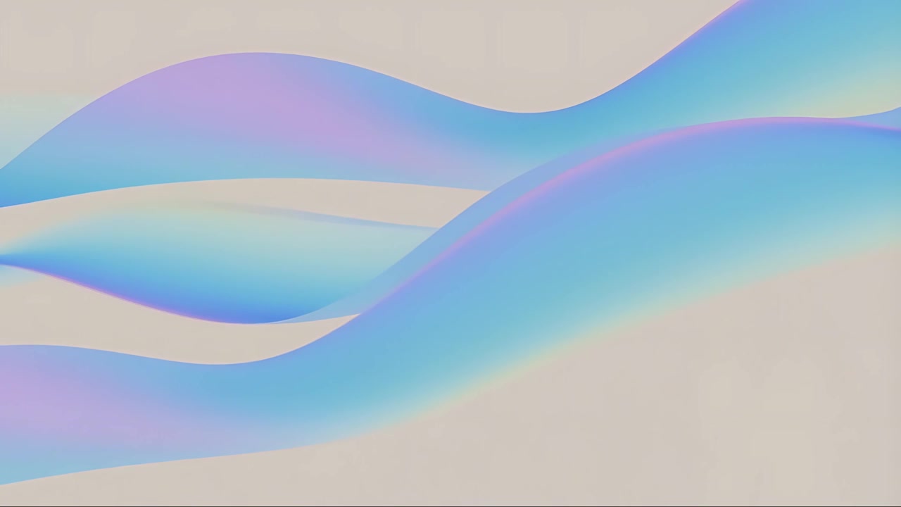 Minimal Abstract Wave Motion Background 4K