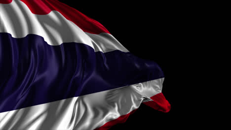 waving thai flag