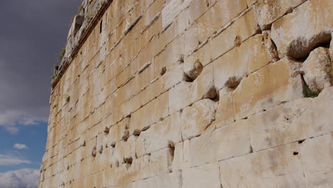 Ancient-stone-wall-of-theater-in-Miletus