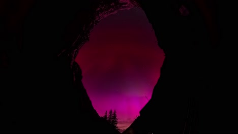 la aurora boreal, las luces del norte sobre europa