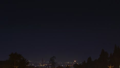 Airplane-passing-by-over-the-city-of-addis-ababa-like-meteoroids-when-landing-in-Bole-international-Airport