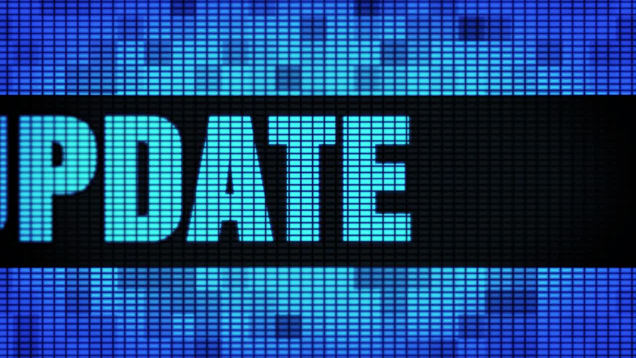 Update Message on Digital Display