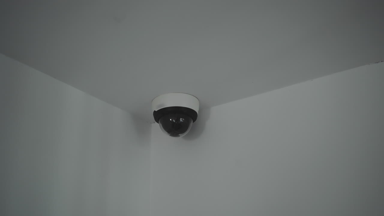 Security Camera on Ceiling