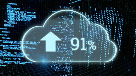 subir nubes de progreso y códigos de programa