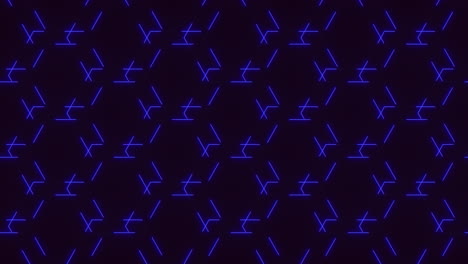 cautivador patrón geométrico azul y blanco con formas hexagonales