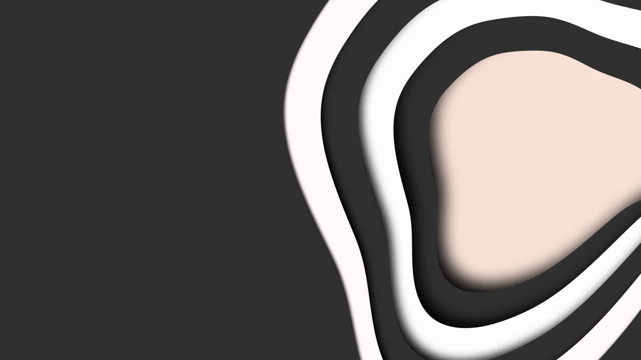 A striking black and white striped design with a white circle in the center set against a black background creates a bold and visually captivating aesthetic