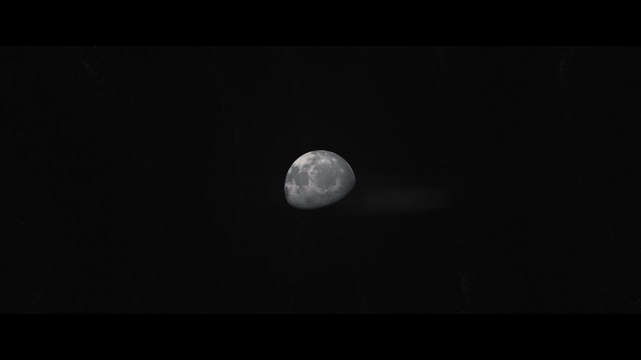 Lua vista do espaço