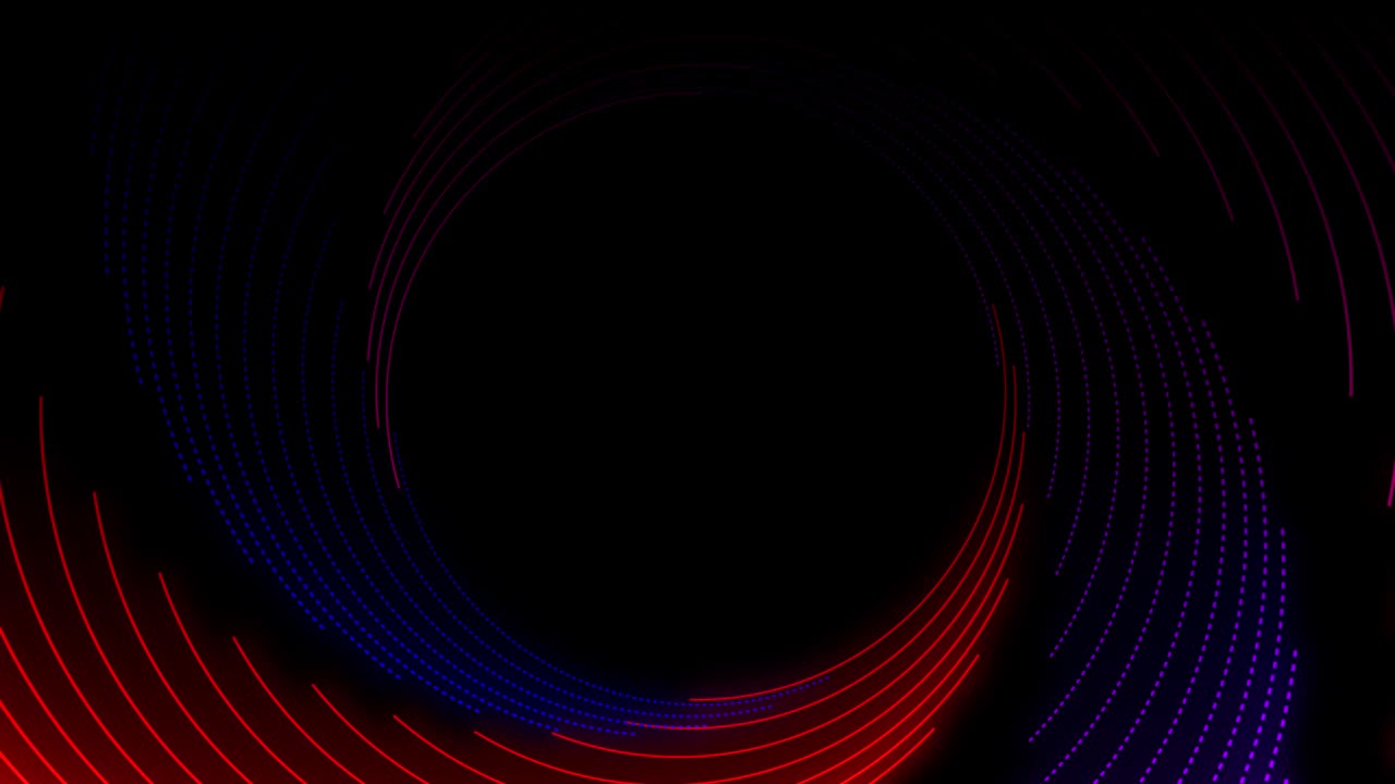 Abstract background with neon in seamless and looped animation