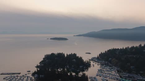 Bahía-De-Herradura,-Oeste-De-Vancouver,-Columbia-Británica,-Canadá