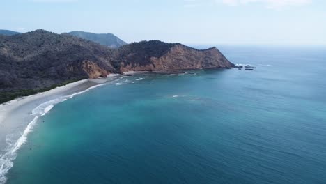 machalilla national park, ecuador pacific coast beach, snorkeling water activity