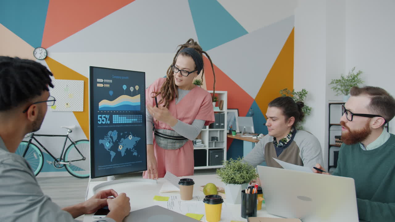 reunión del equipo de negocios