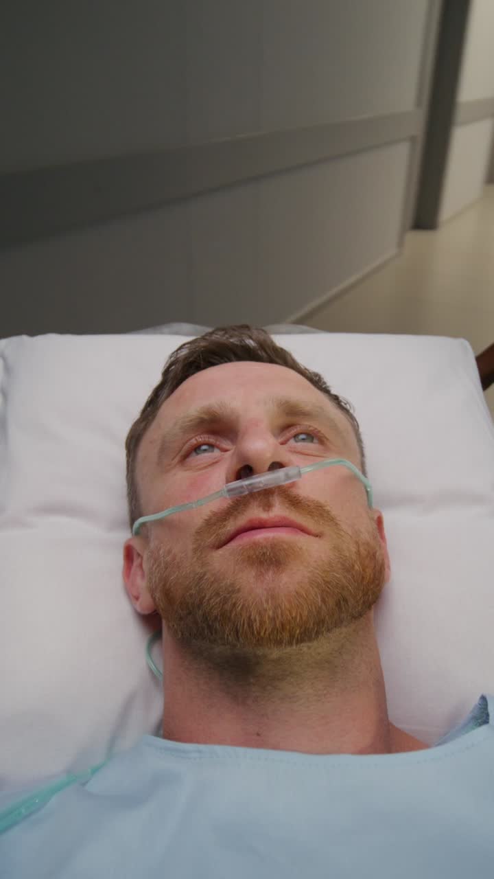 치료를 받는 병원 환자