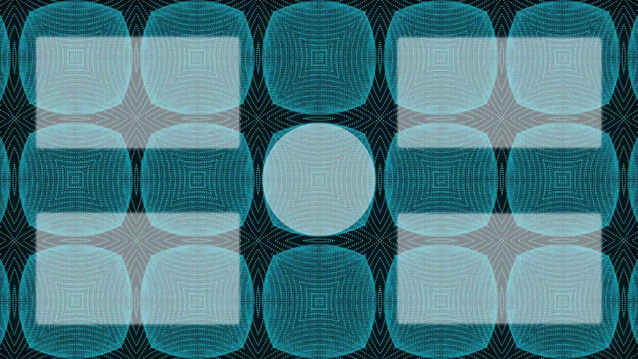 patrón de caleidoscopio tarjeta de finalización pantalla de finalización gráficos de movimiento