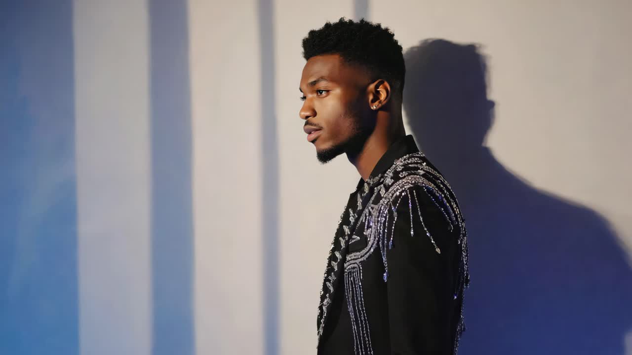 Stylish Man in Jacket Portrait