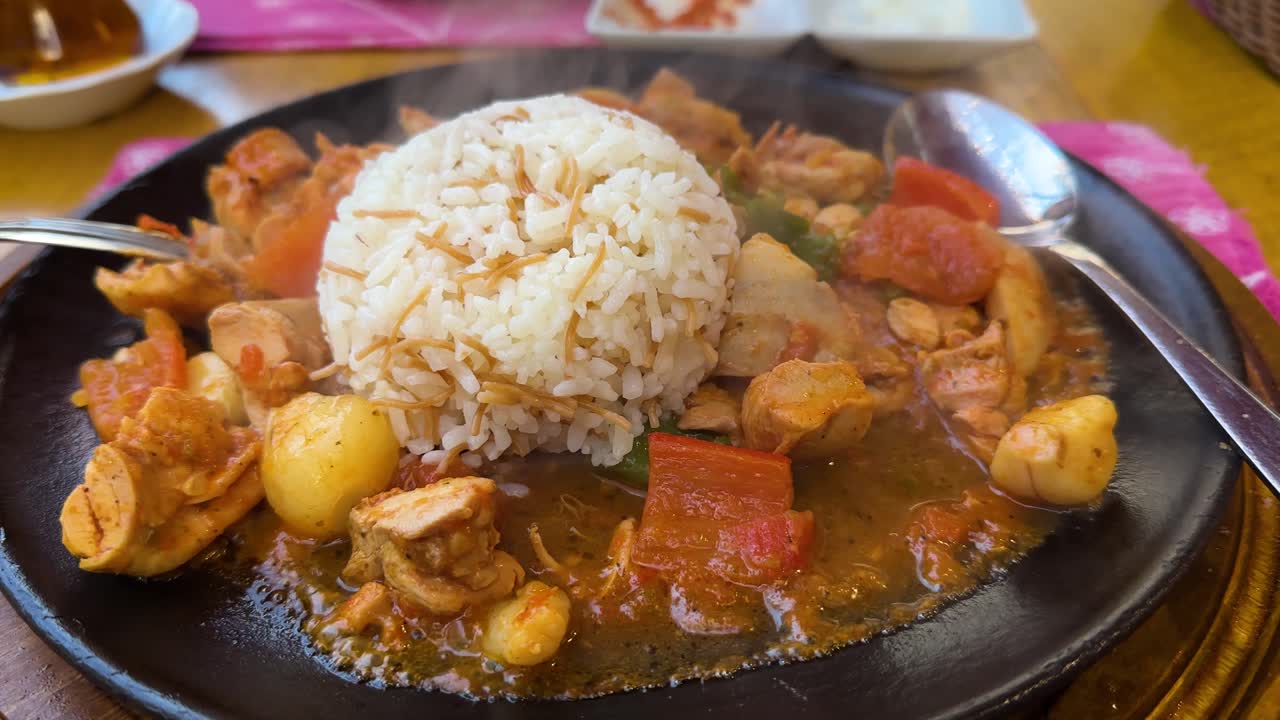 Hot and flavorful dish from Istanbul