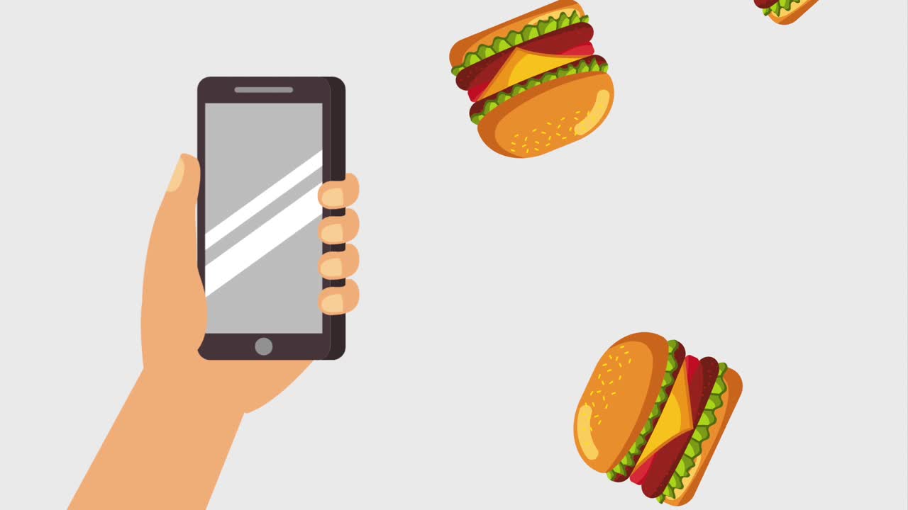 comida rápida en línea