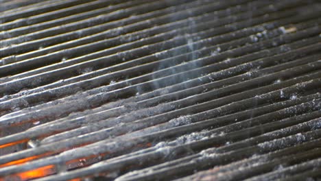 smoke exiting a bbq grill