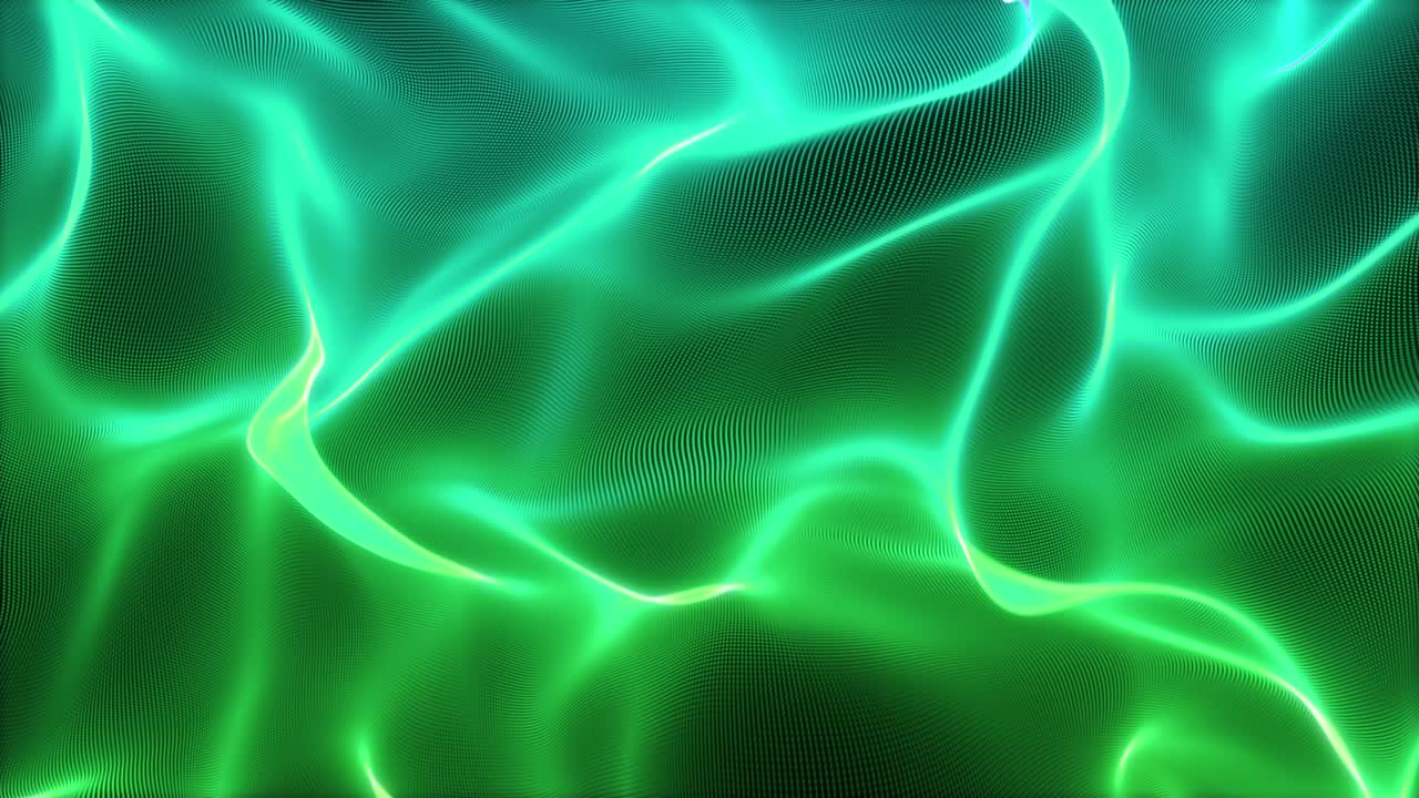 ondas suaves bucle verde