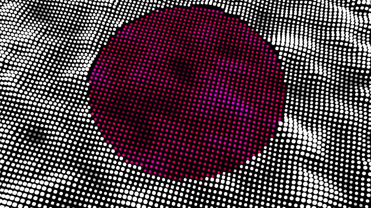 bandera oscura de japón - bucle