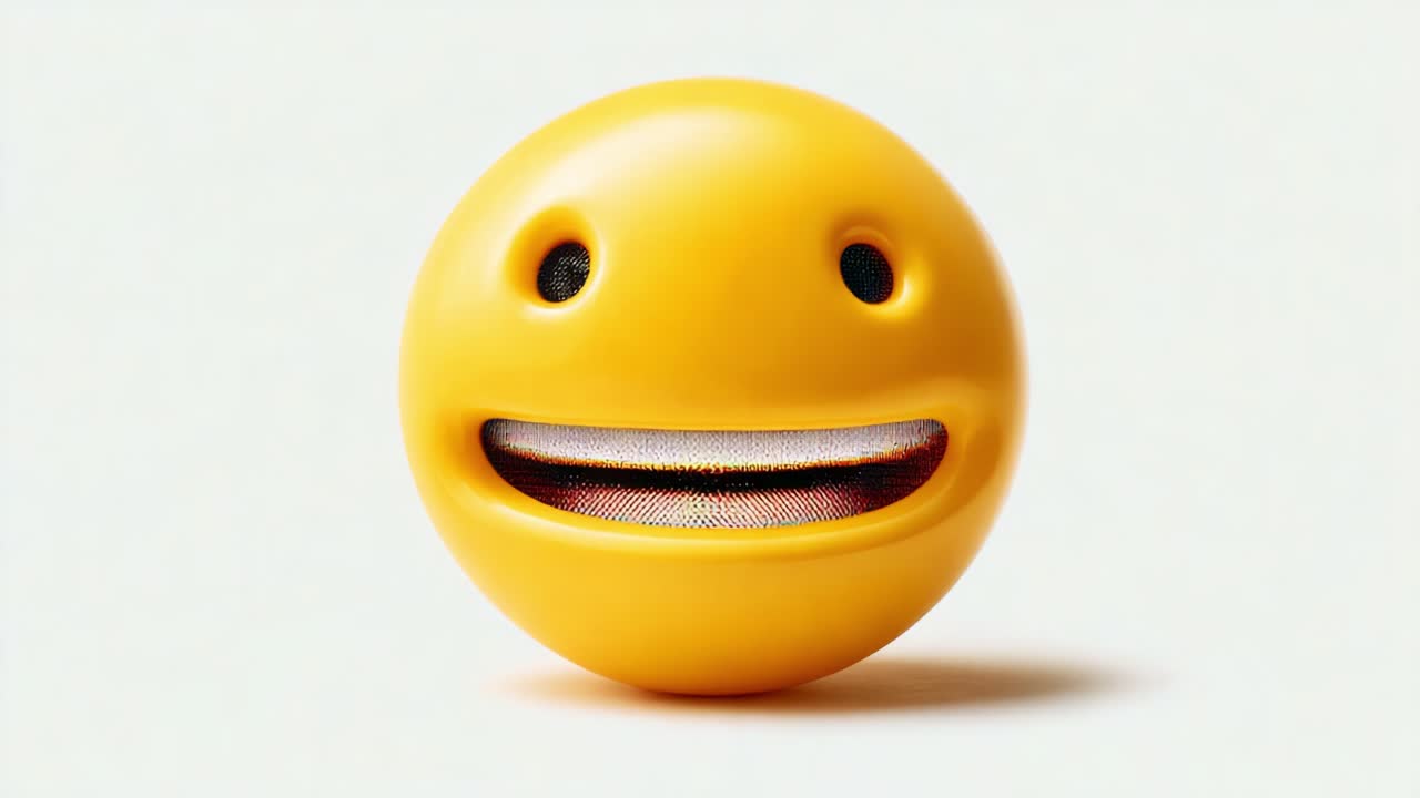 A Cheerful Yellow Smiley Face: A Playful Representation of Joy, Happiness, and Positivity, Capturing the Essence of Lightheartedness and Fun in a Simple Design