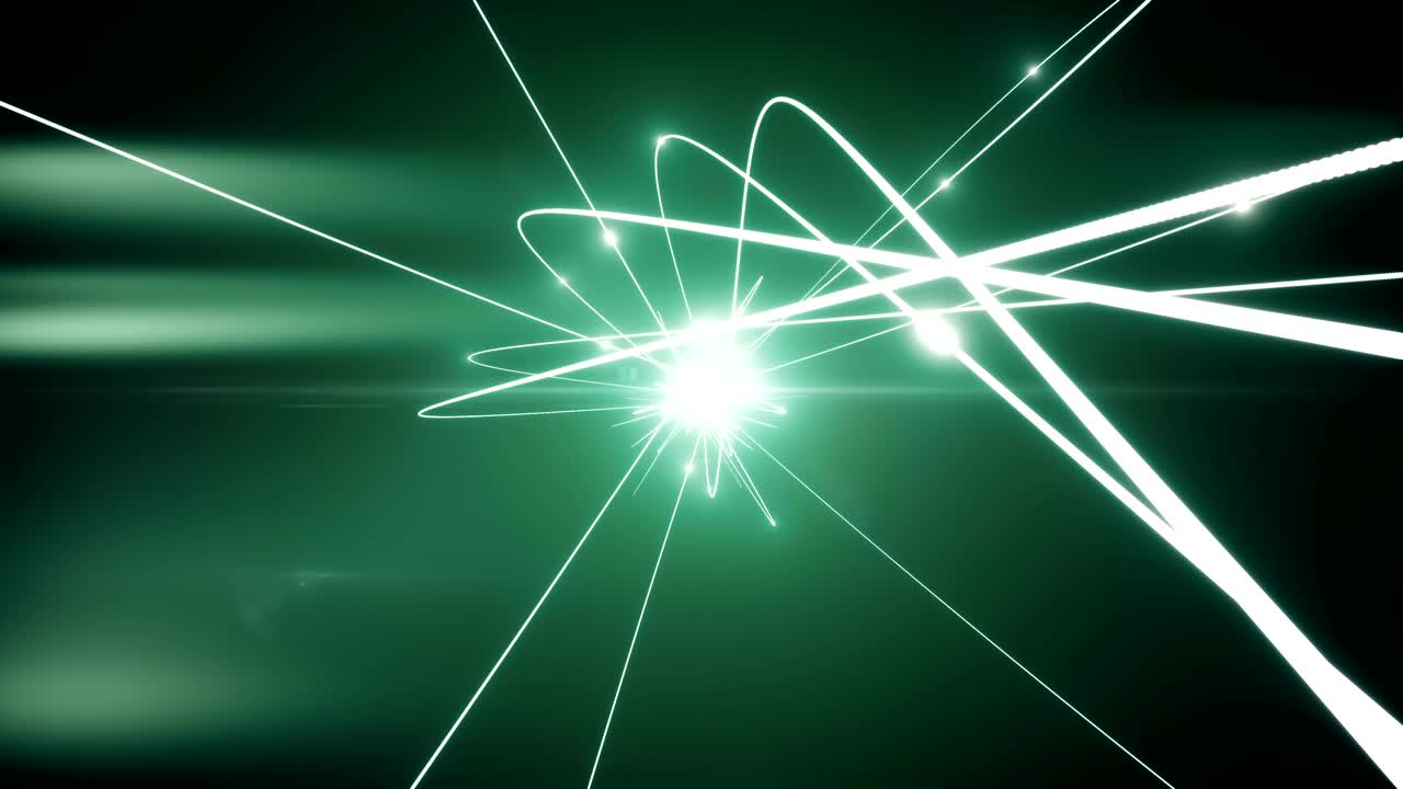 el concepto de transmisión de señales a través de una fibra óptica