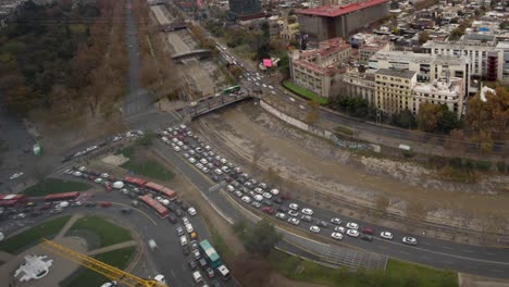 timelapse de la mañana en santiago chile