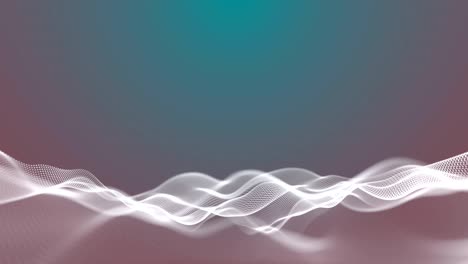 popular abstract motion background digital waving surface. seamless loop. 3d animated 4k