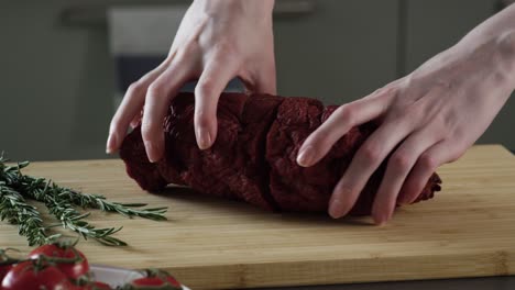 preparing cured meat