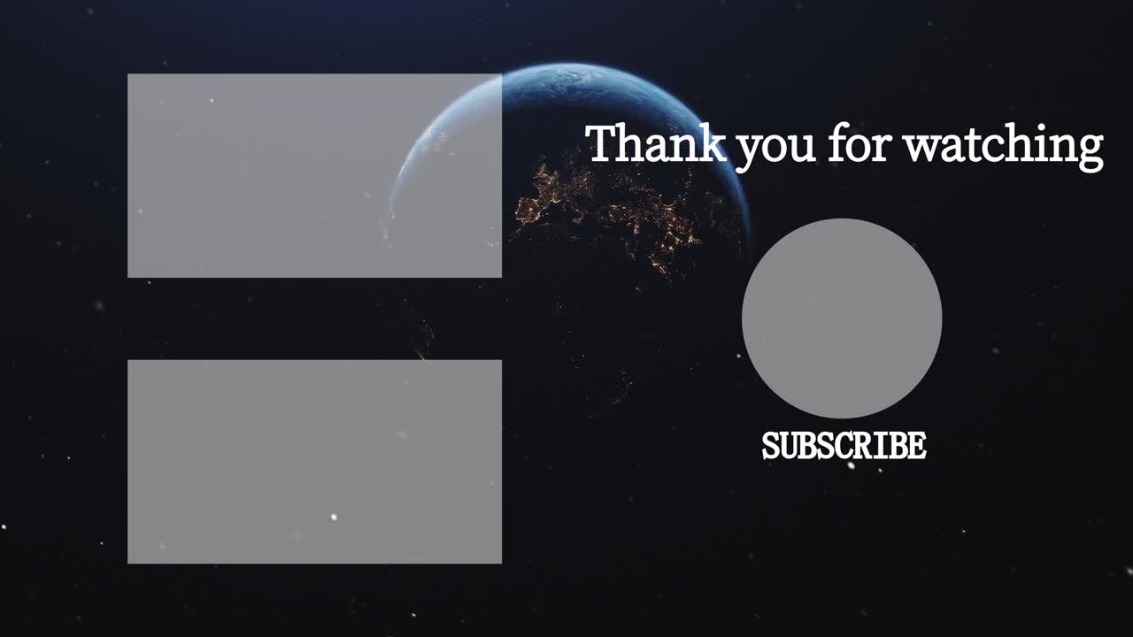 3dcg 엔드 카드 엔딩 스크린 모션 그래픽