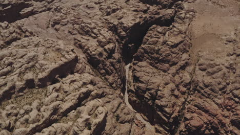 Drone-Disparó-Sobre-Petra---Jordania,-Junio-De-2019