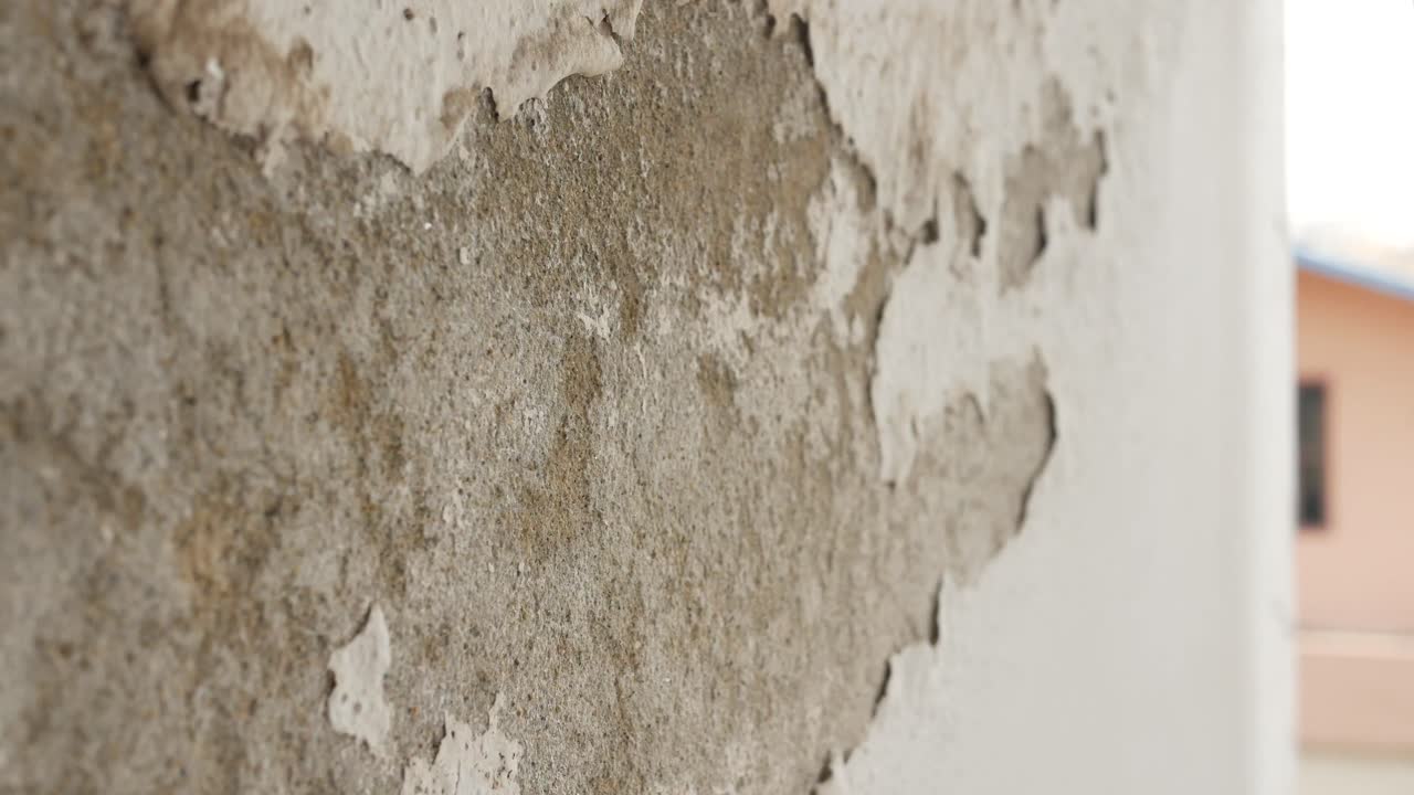 Damaged Exterior Wall