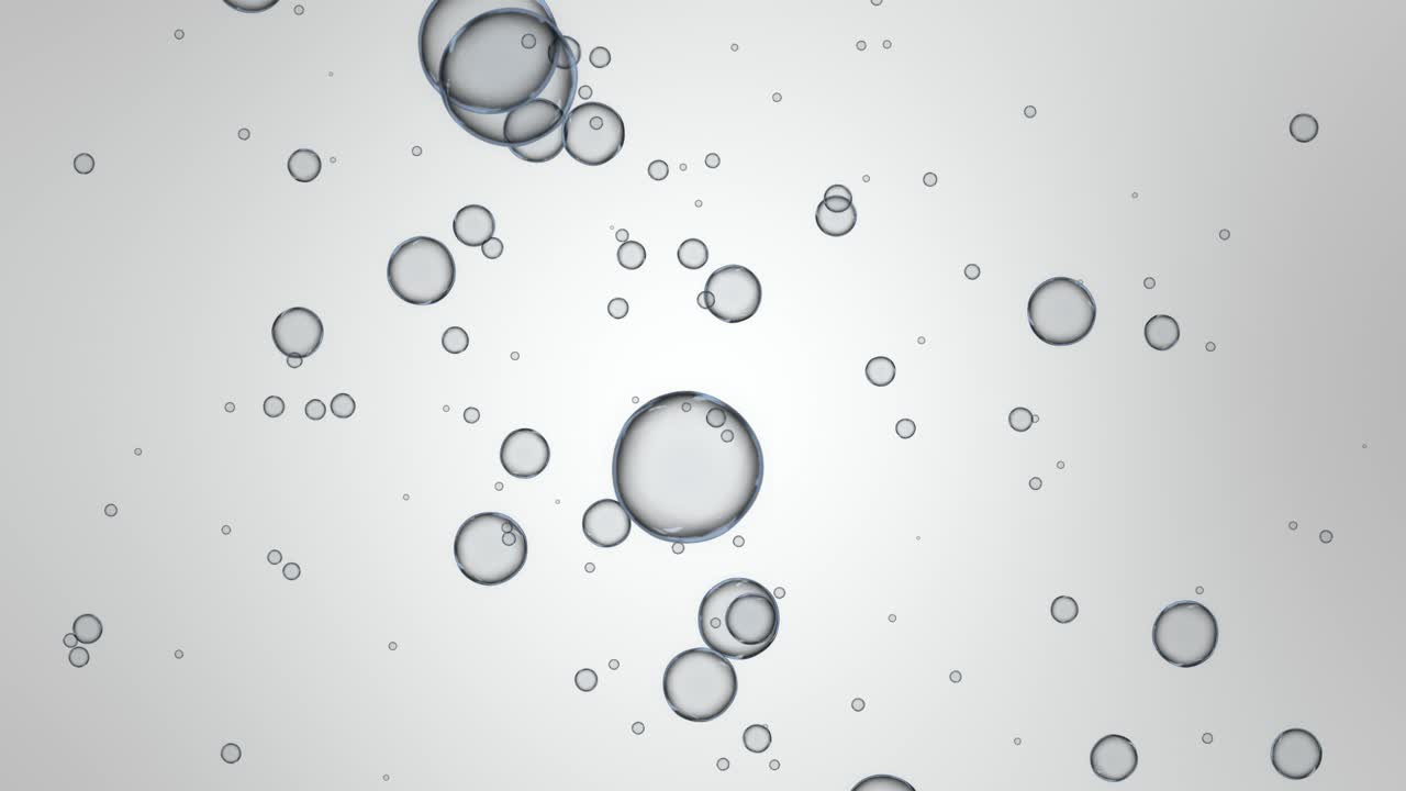 Underwater bubbles cloud animation backgrounds fizzing air bubbles champagne realistic fizzy drink