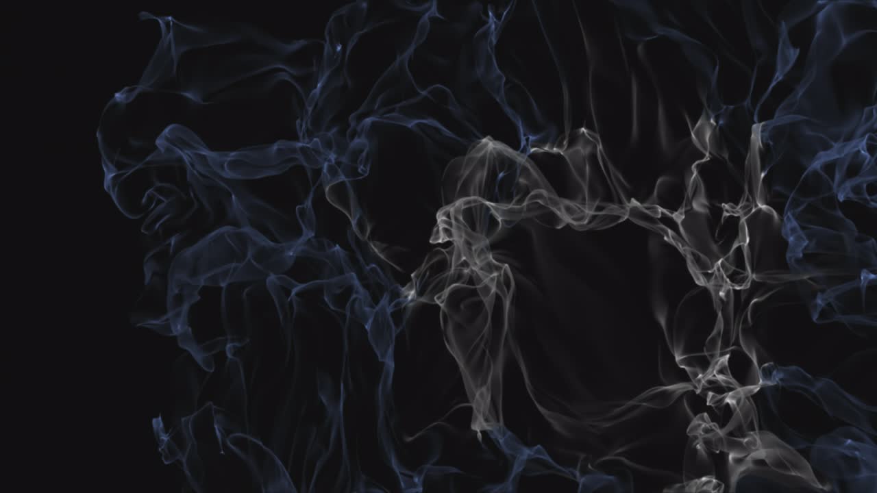 la bandiera antartica si trasforma in fumo. concept di indebolimento dello stato, canale alfa.