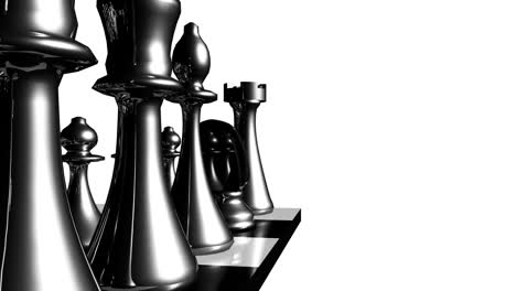 animation of chess set in motion