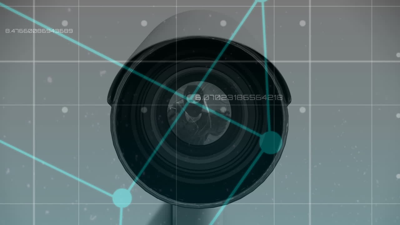 цифровая анимация камер видеонаблюдения 4k