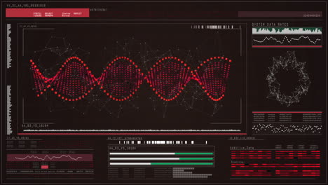 Digitally generated dna structure