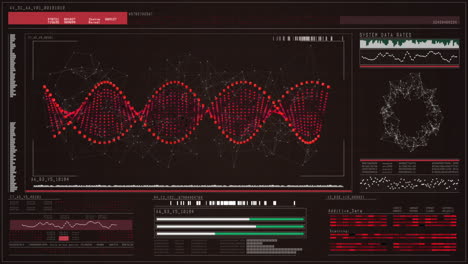 digitally generated dna structure