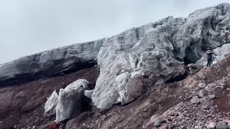 cotopaxi andes mountains active volcano ecuador high altitude permanent ice