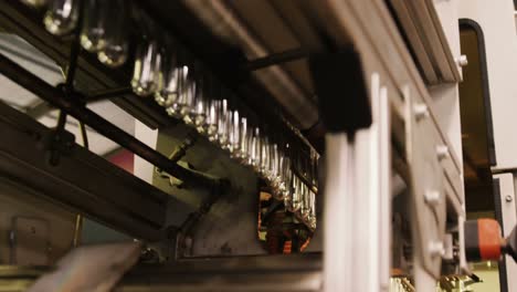 water bottling line for processing in conveyor belt