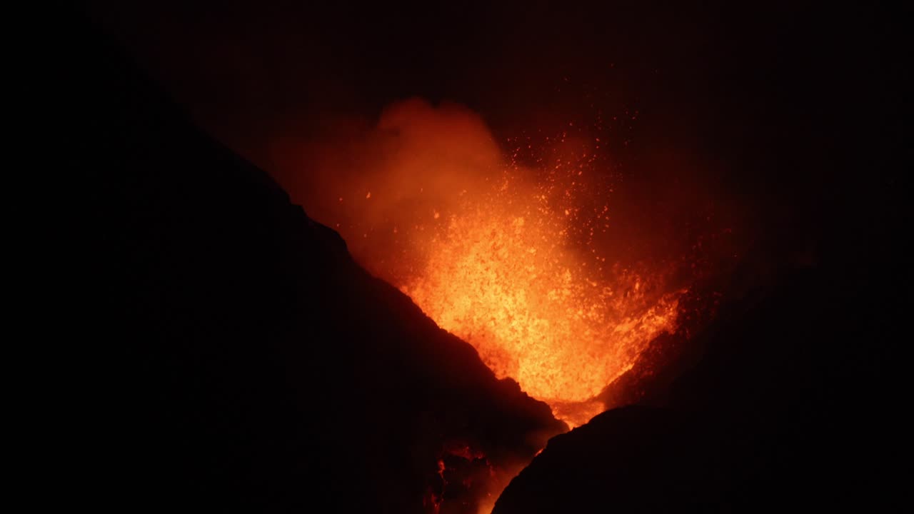 erupción volcánica de cumbre vieja en las islas canarias la palma 2021
