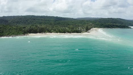 Aéreo-Drone-Lujo-Tropical-Resort-Tailandia