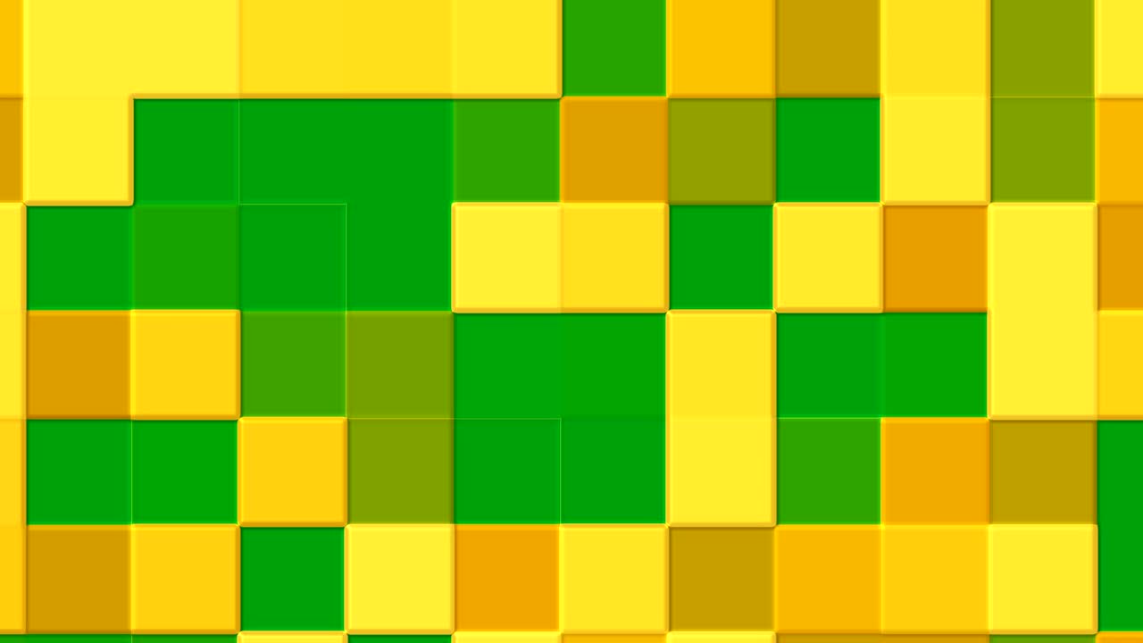 Abstract animated background of rectangles