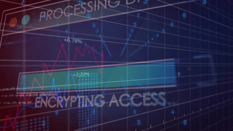 Animation-of-data-processing-on-black-background