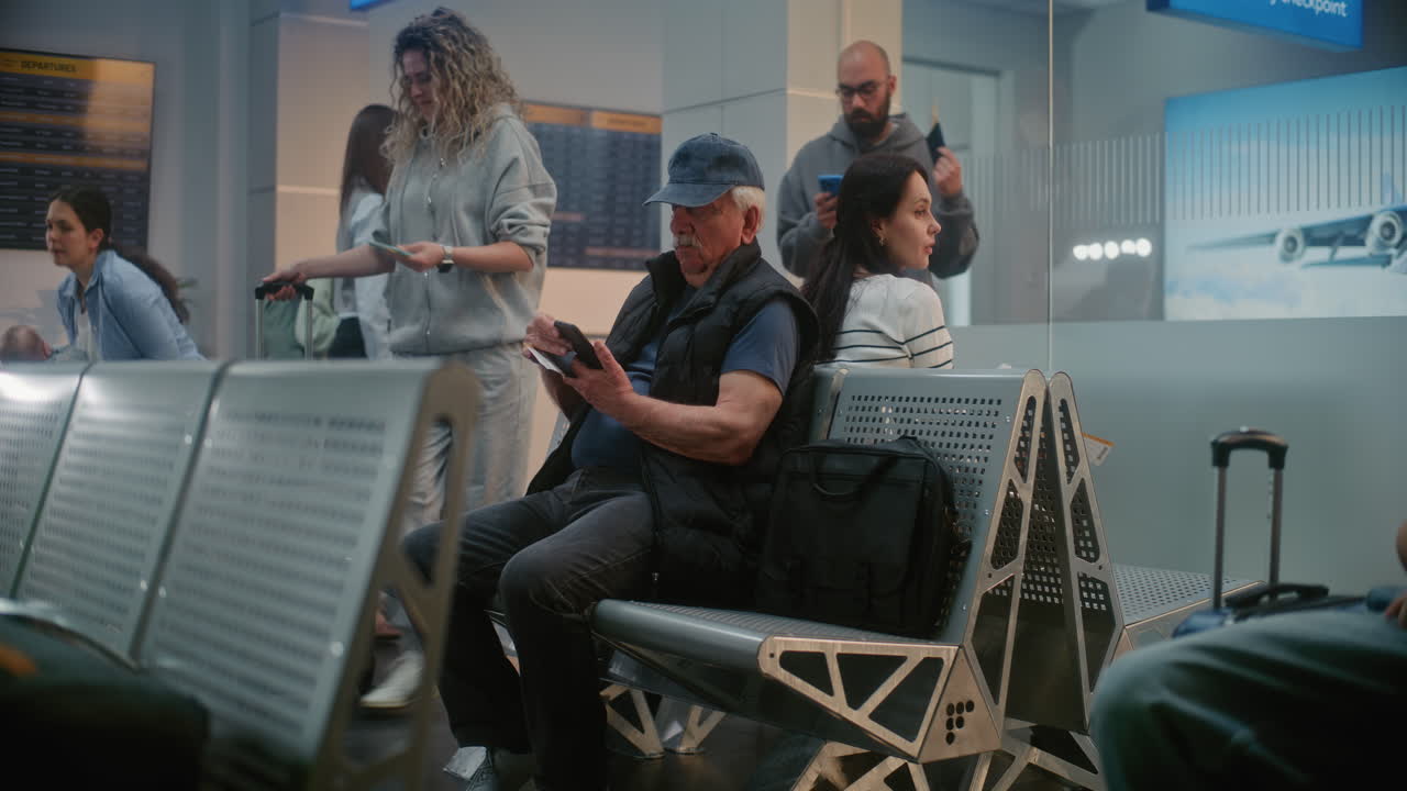 Airport Waiting Area